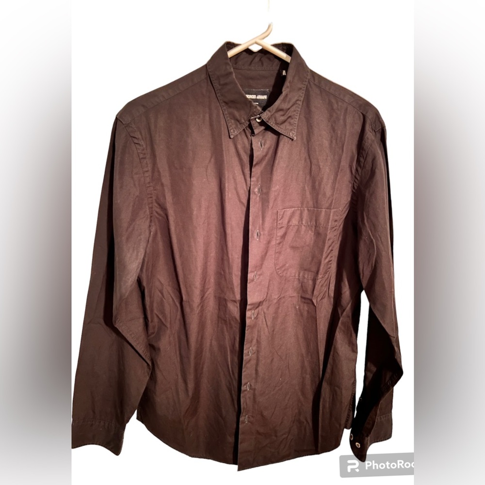 Men’s size 39/15 1/2 Giorgio Armani Borgo 21 shirt.